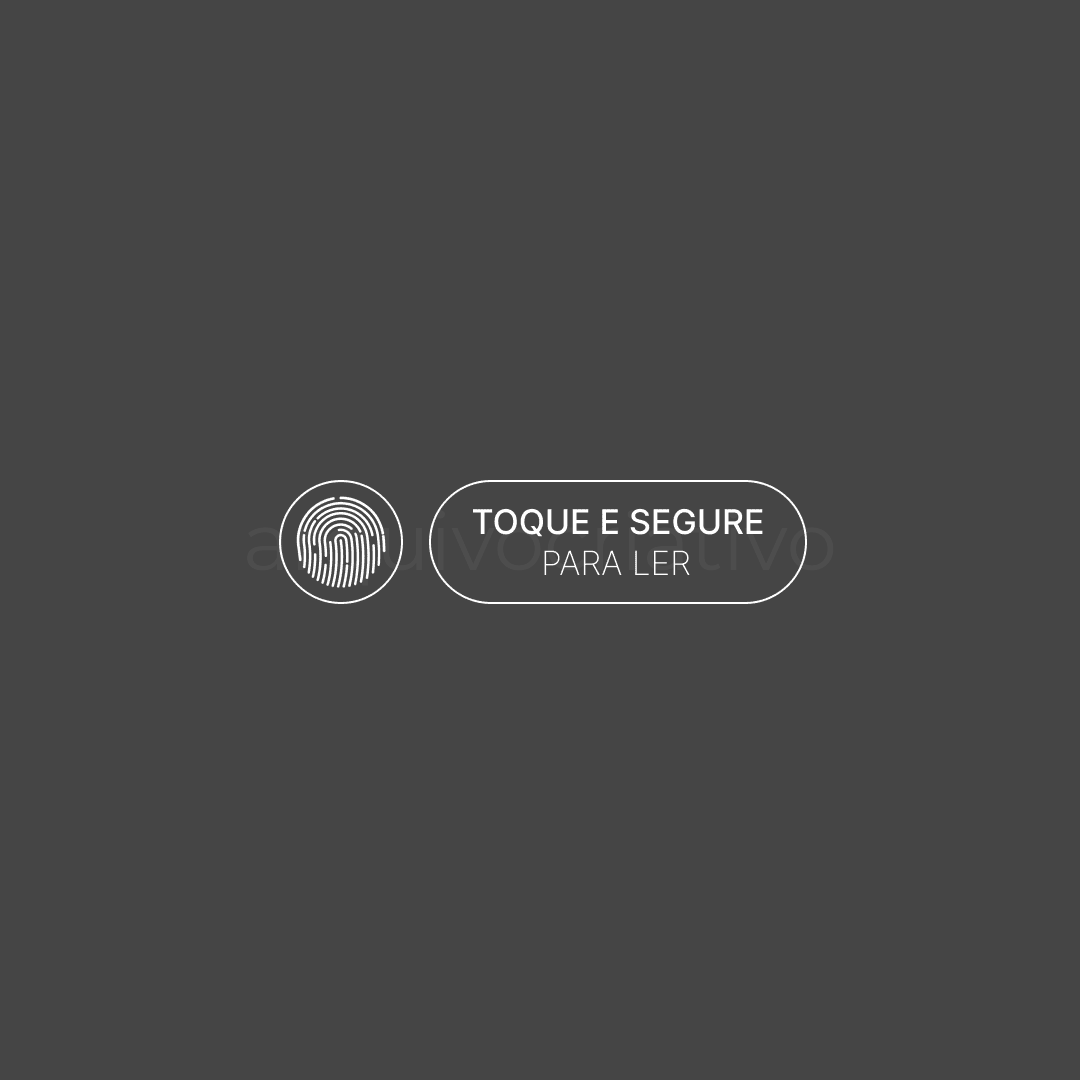 Toque e segure para ler