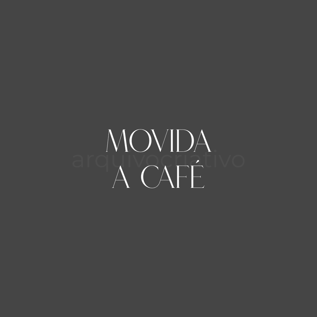 Movida a café sem ícone