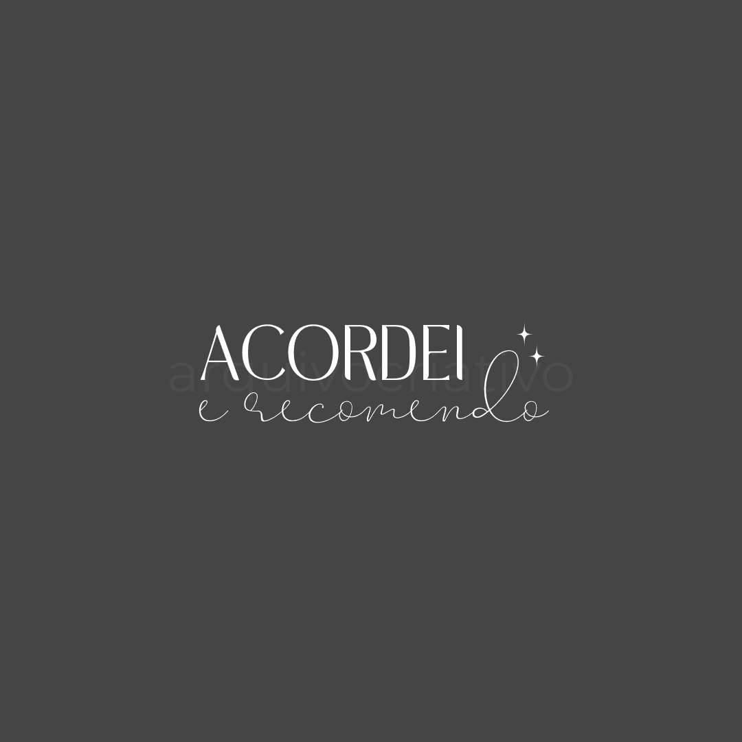 Acordei e recomendo