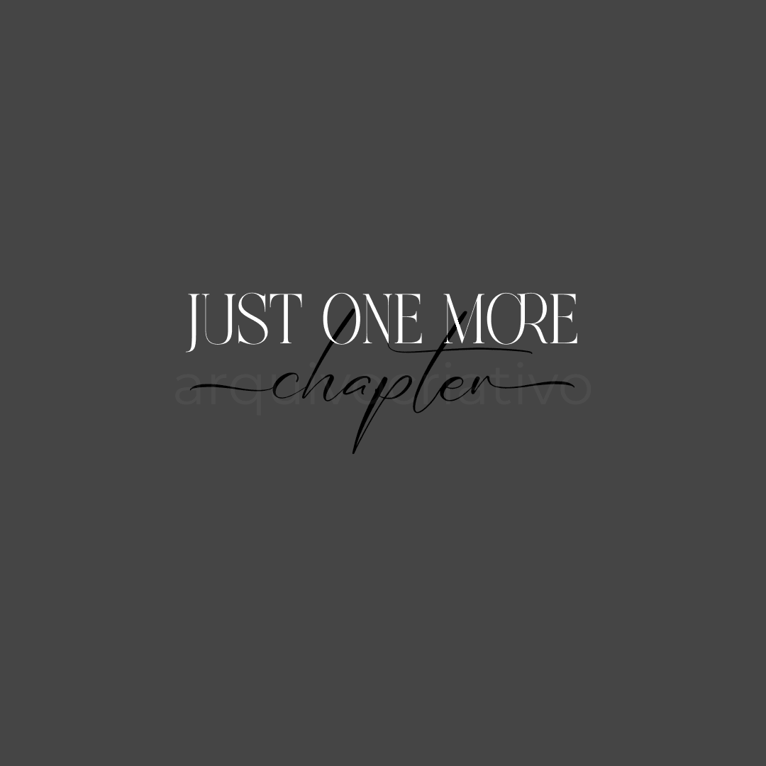 Just one more chapter