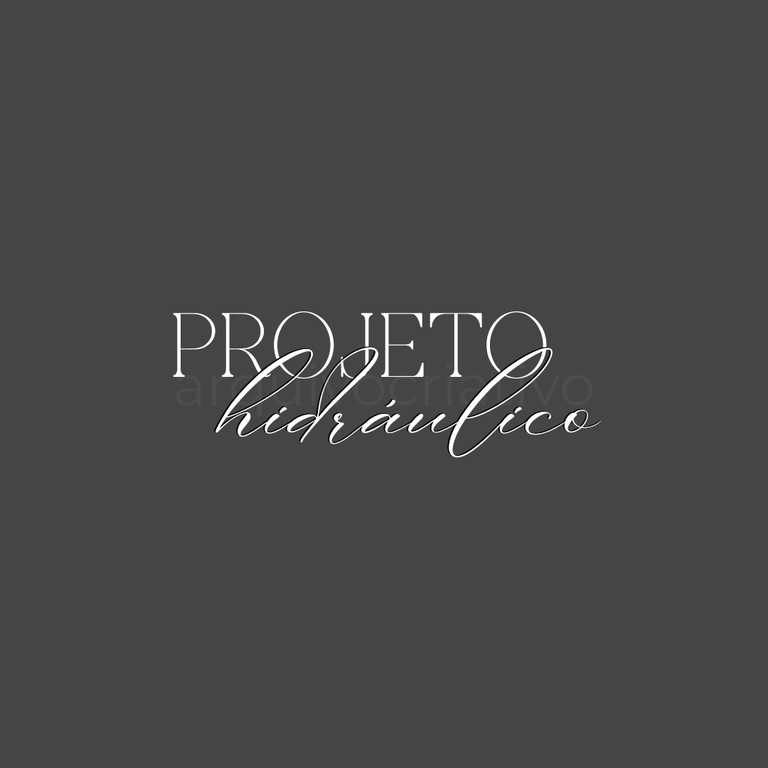 Projeto hidráulico