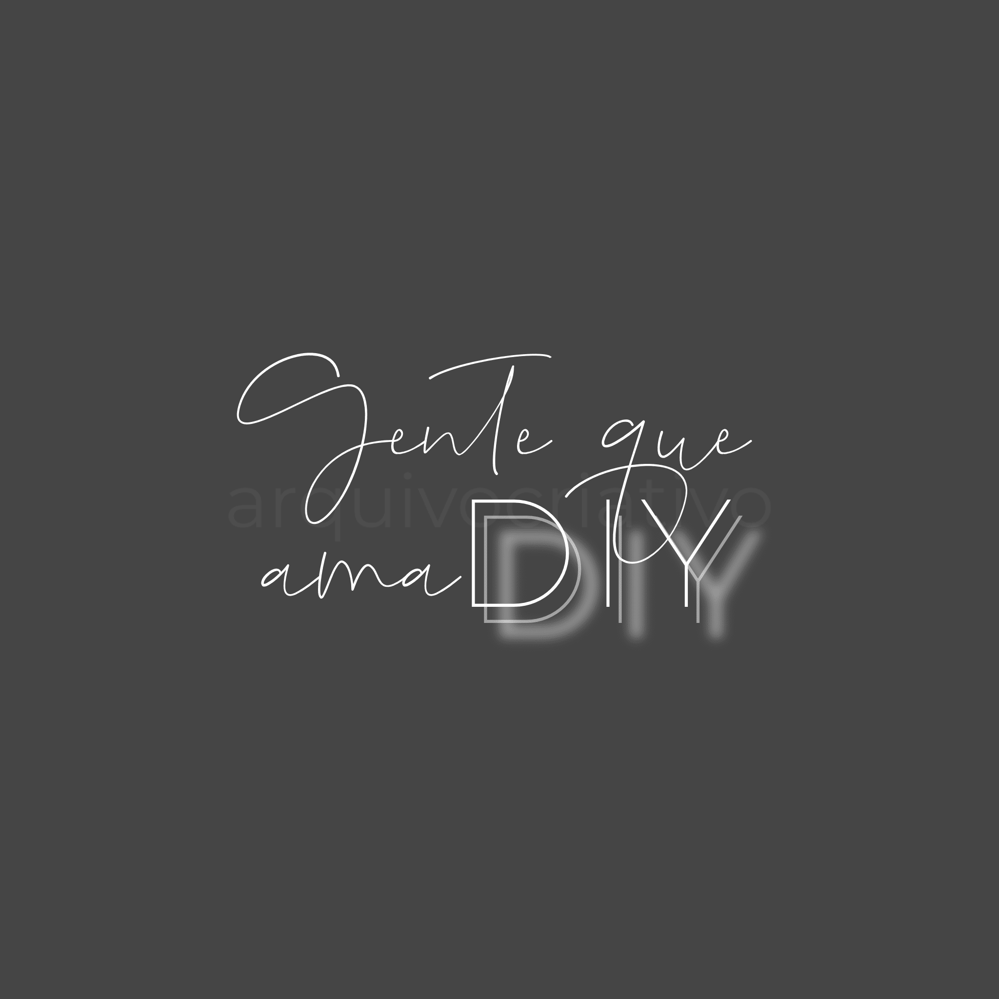 Gente que ama diy