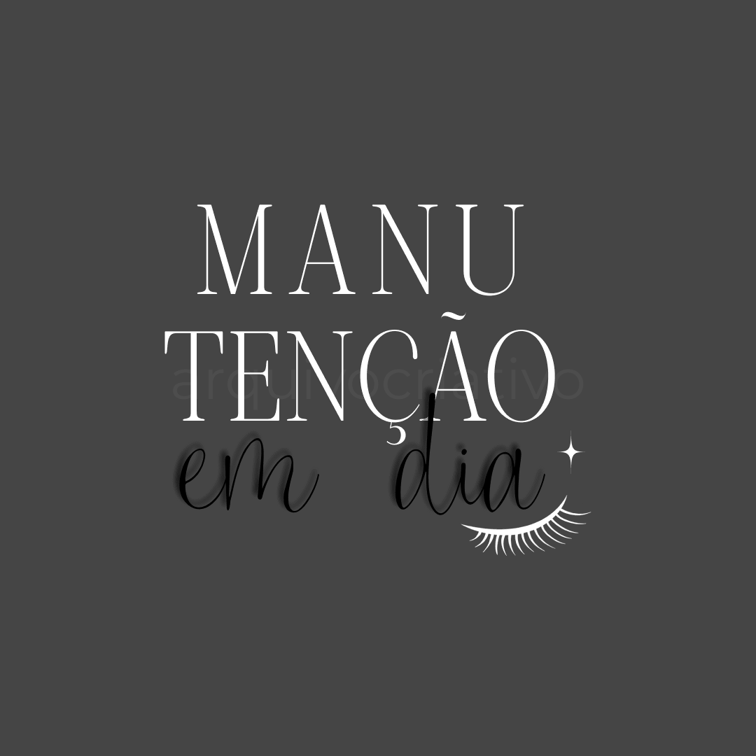 Manutenção em dia