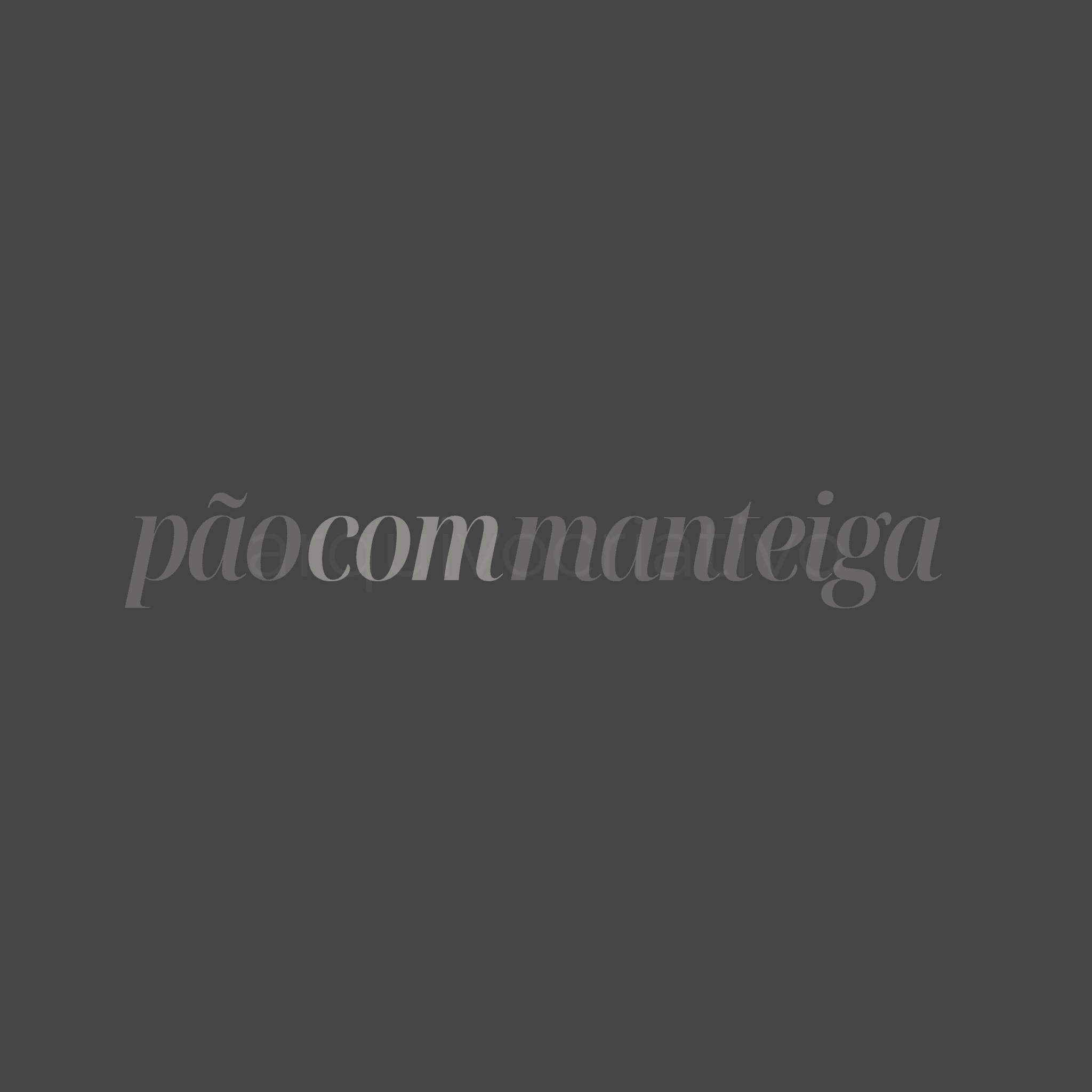 Pão com manteiga