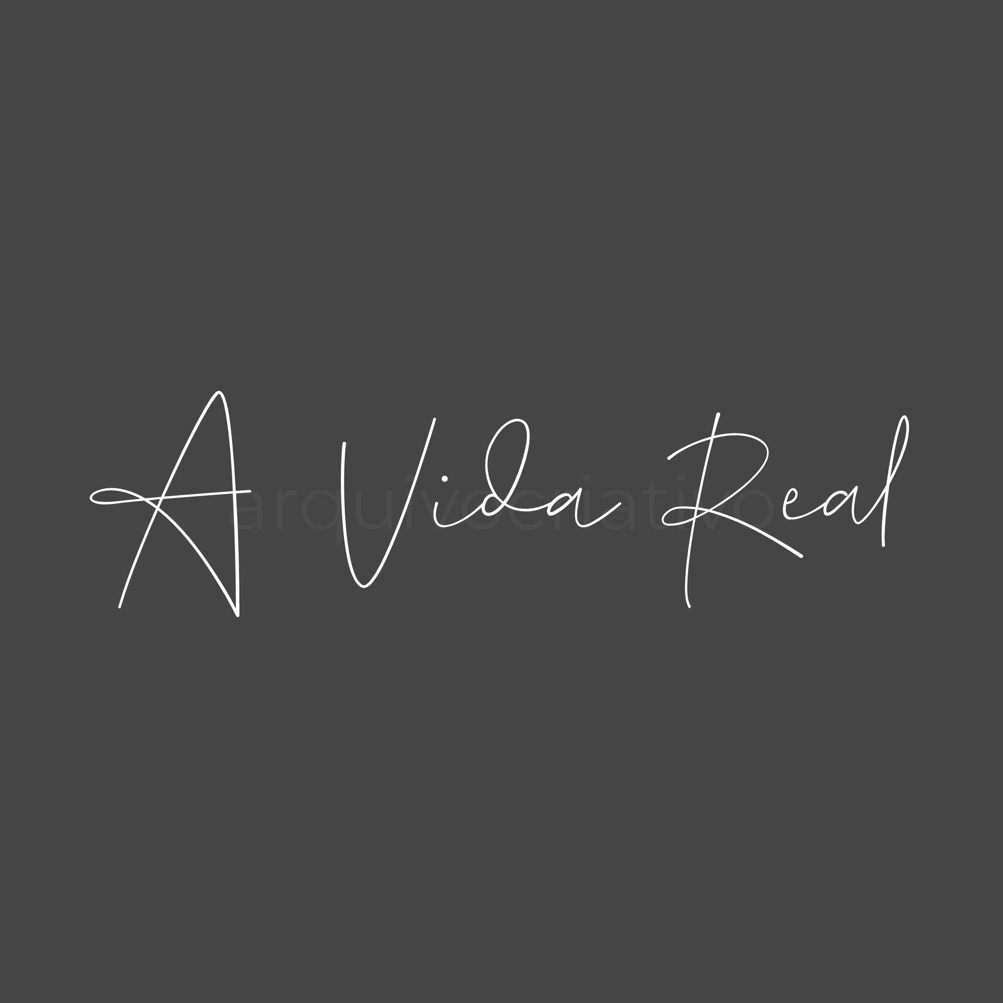 A vida real