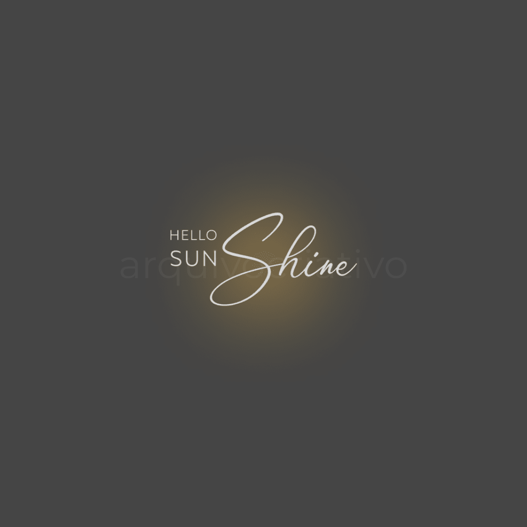 Hello sun shine