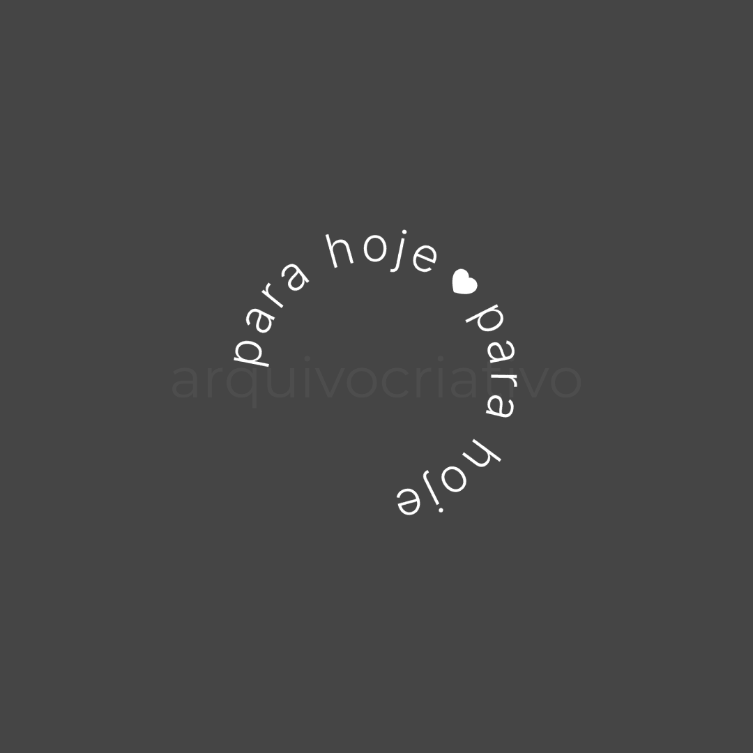 Para hoje (1)