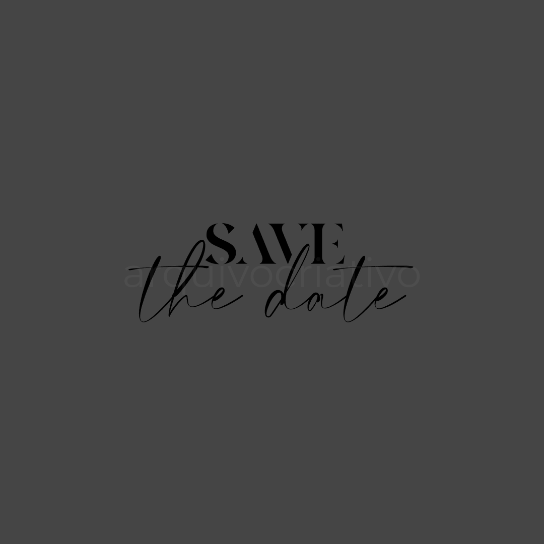 Save the date